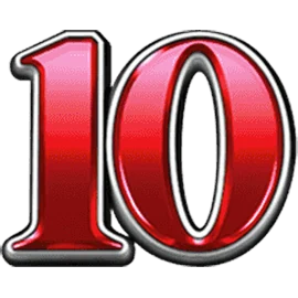 Ten royal card symbol
