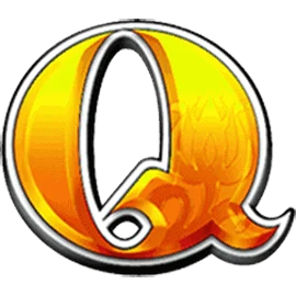 Queen royal card symbol